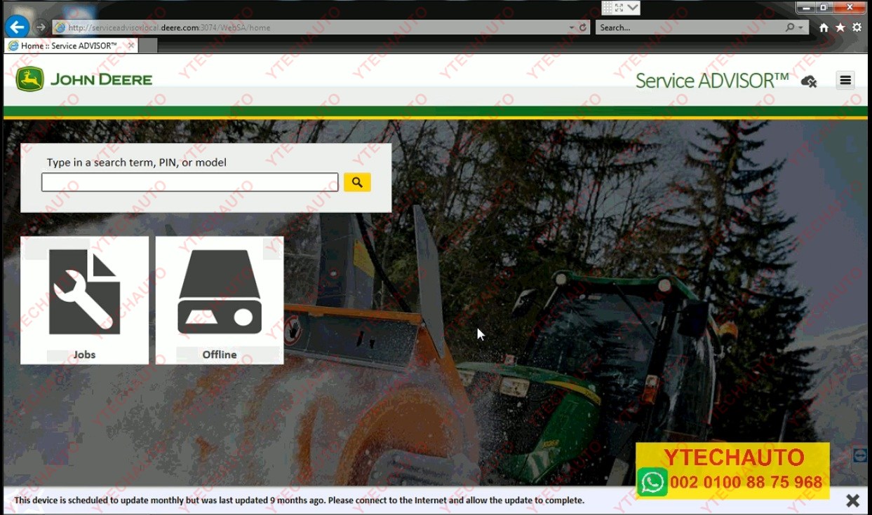 John deere diagnostic software activation tool porsol